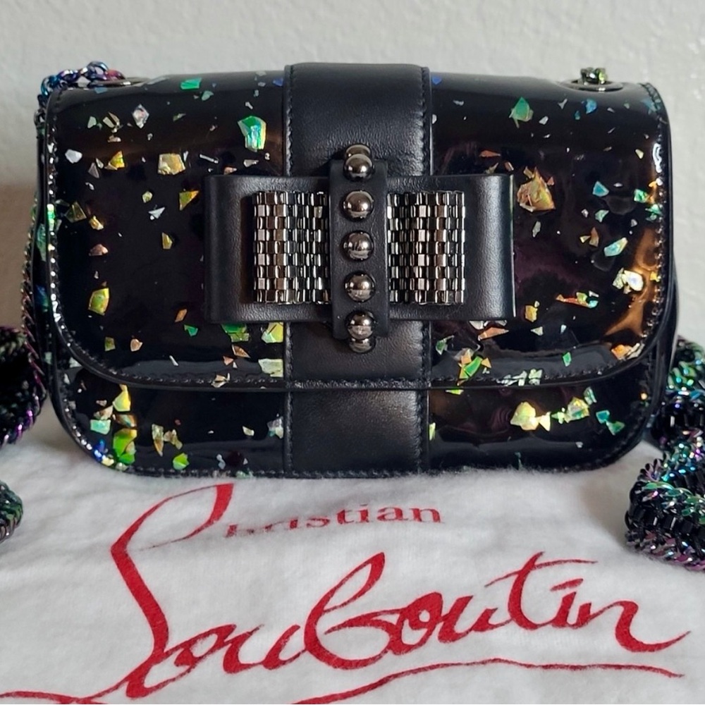 Christian Louboutin Sweet Charity Mini Crossbody with COA and Dustbag LIKE NEW - Picture 2 of 12